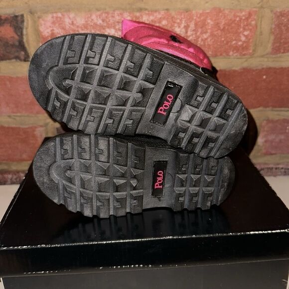 Polo Ralph Lauren hot pink bromlee zip up snow boots. Toddler size 7 - Picture 7 of 12